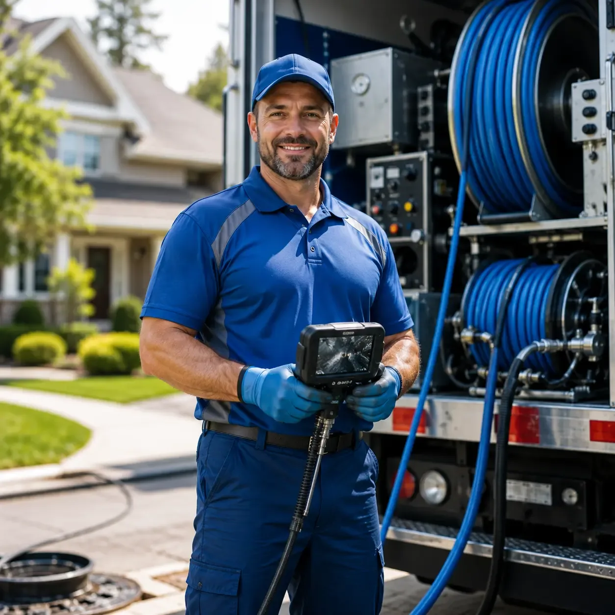 Local outdoor drain cleaning specialists in Coahoma, TX